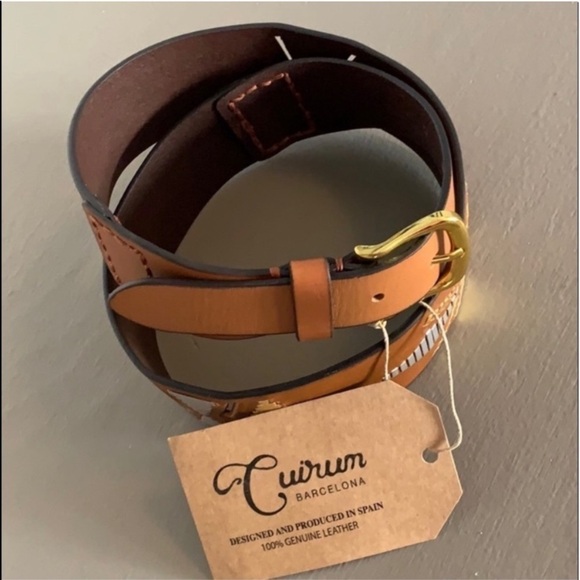 Cuirum Barcelona 100% Leather Belt - Picture 6 of 12